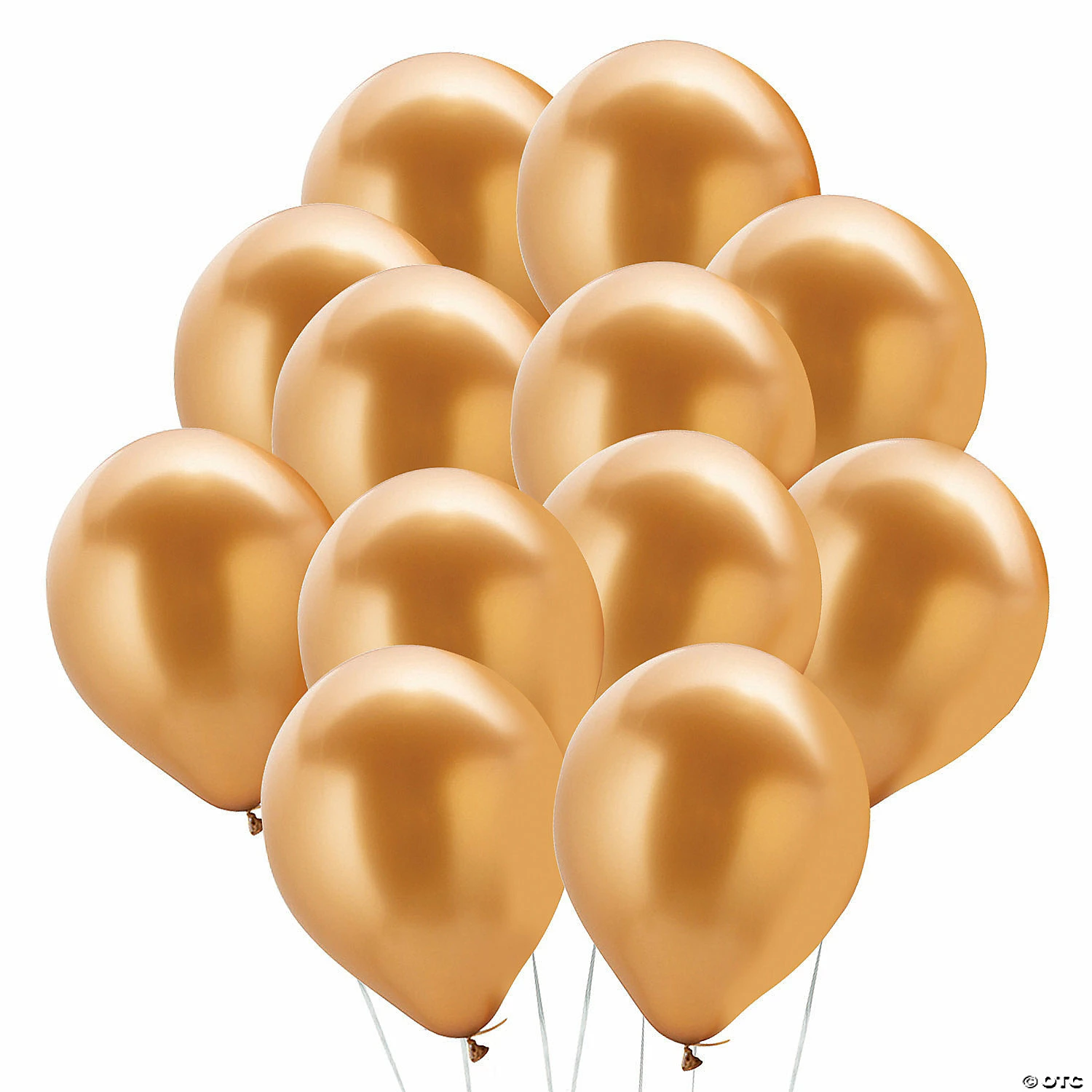 Chrome 11" Latex Balloons - 25 Pc.