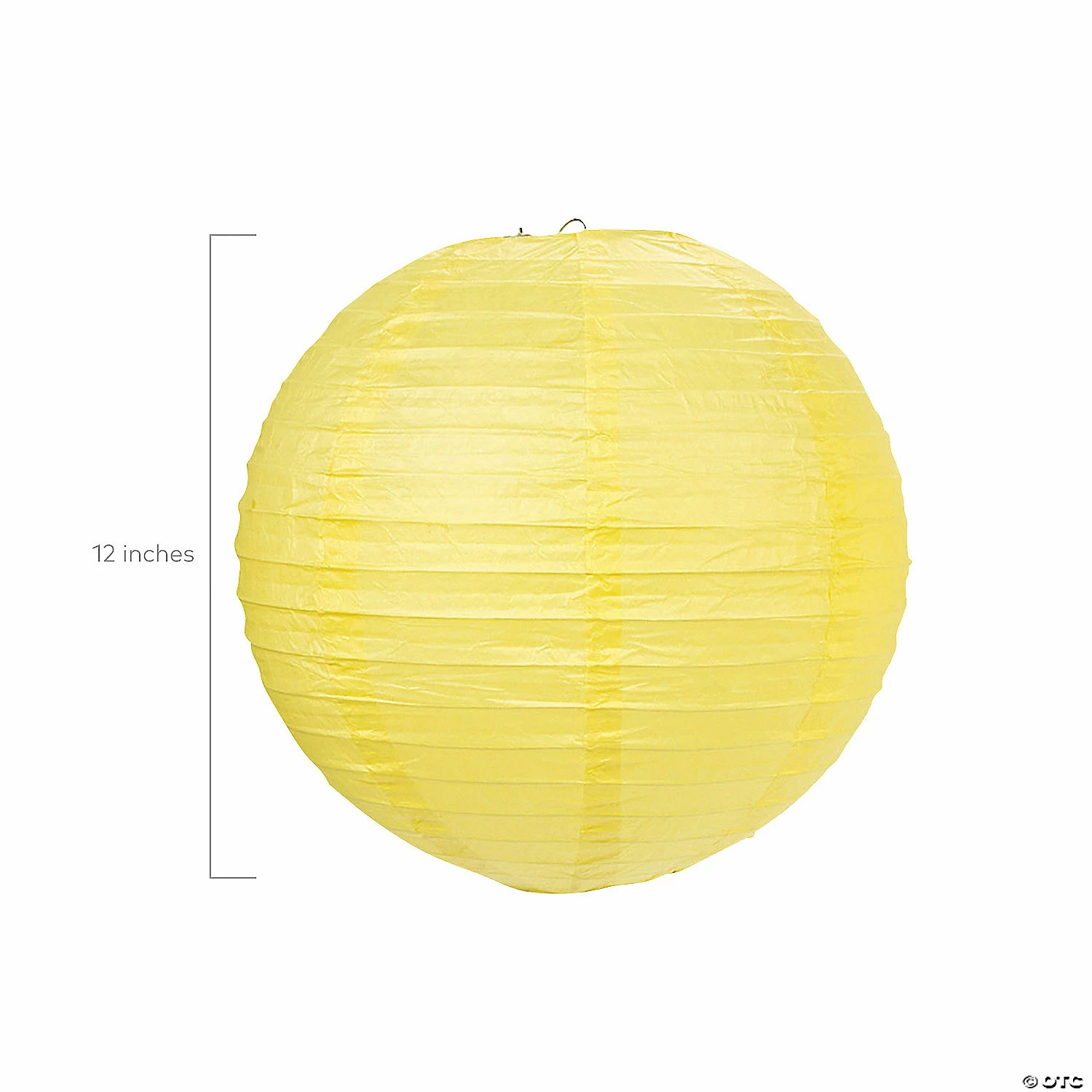 12" Solid Color Paper Lanterns - 6 Pc. - Image 2
