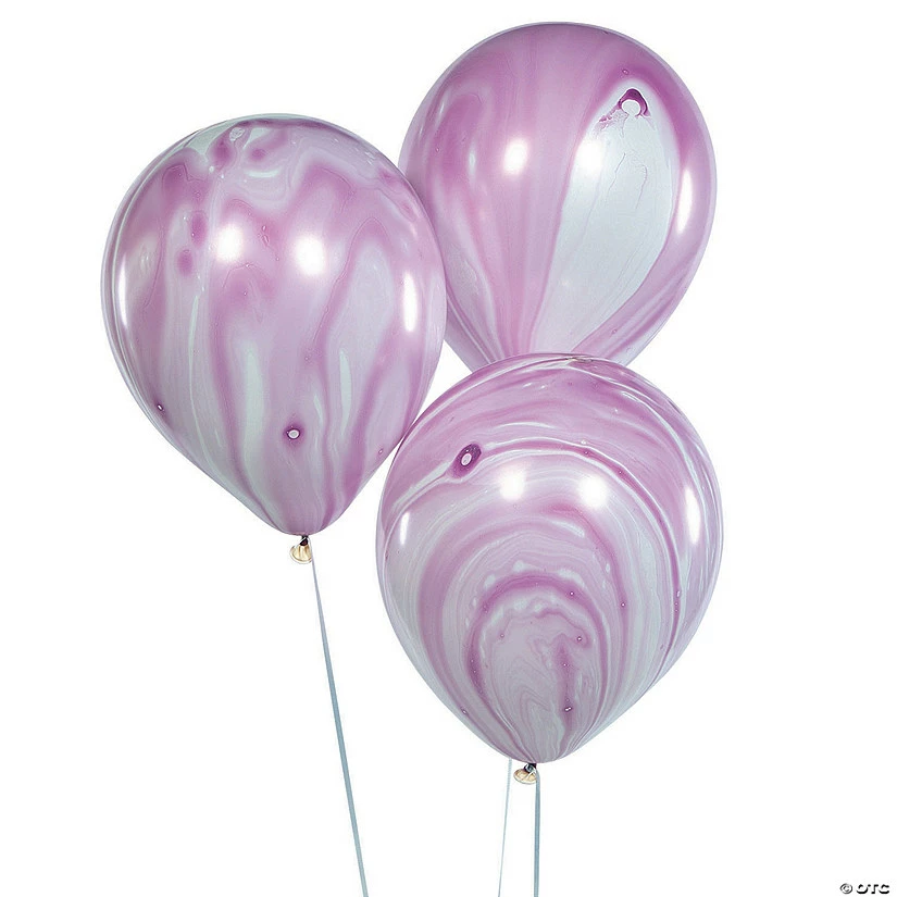 Marble 11" Latex Balloons - Image 2