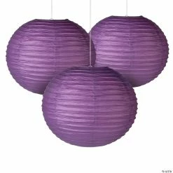 Large Paper Lanterns - 6 Pc.