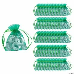Mini Organza Drawstring Treat Bags - 50 Pc.