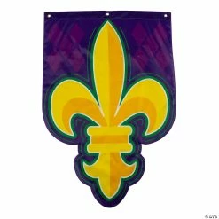 21" x 31" Mardi Gras Bunting