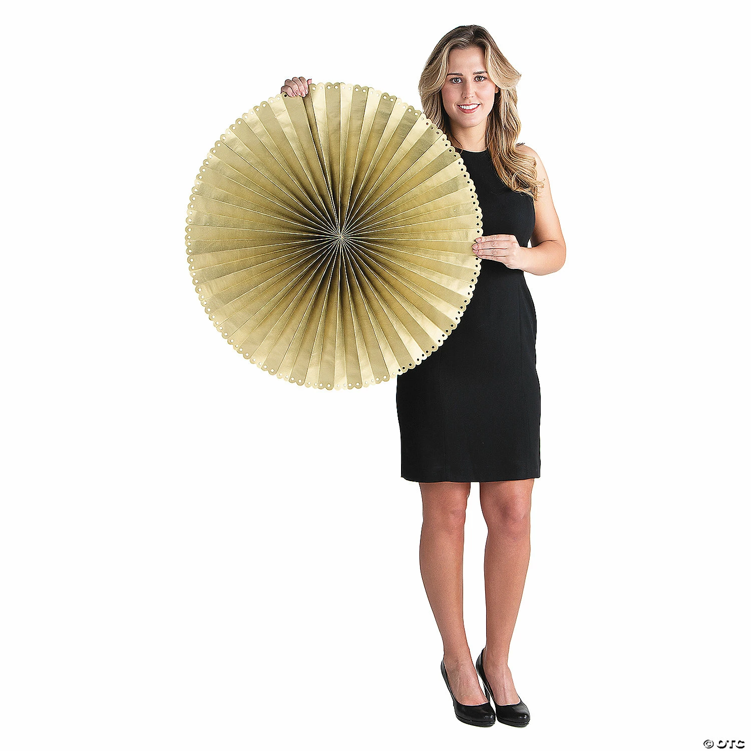 Giant Hanging Paper Fans - 6 Pc. - Image 2