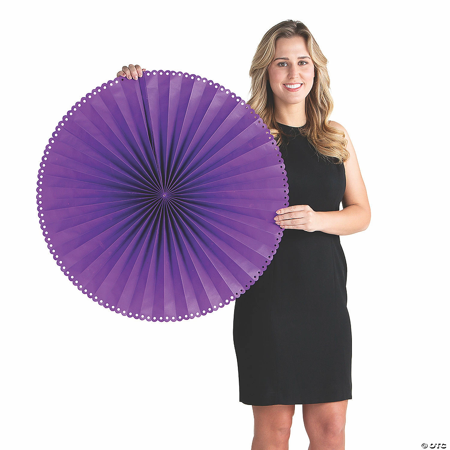 Giant Hanging Paper Fans - 6 Pc. - Image 2