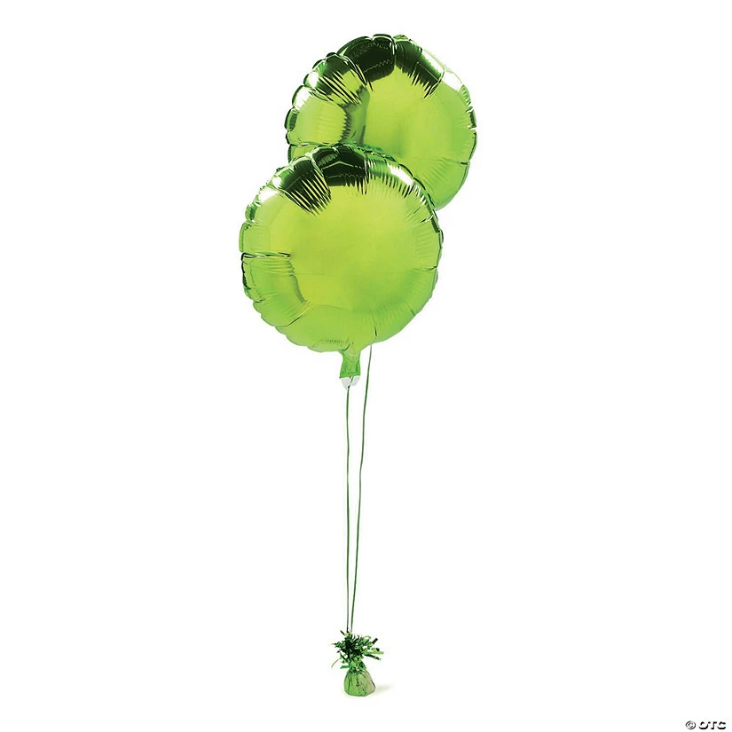 Round 18" Mylar Balloon Set - 2 Pc. 4 Round 18" Mylar Balloon Set - 2 Pc. - Image 2
