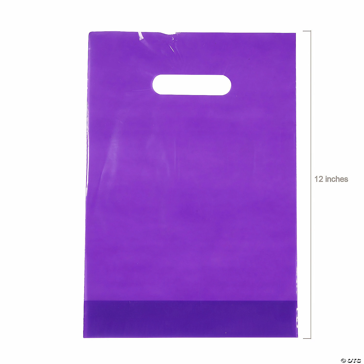 Solid Color Plastic Goody Bags - 50 Pc. - Image 2