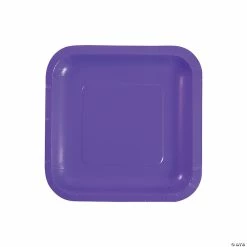 Square Paper Dessert Plates - 18 Ct.