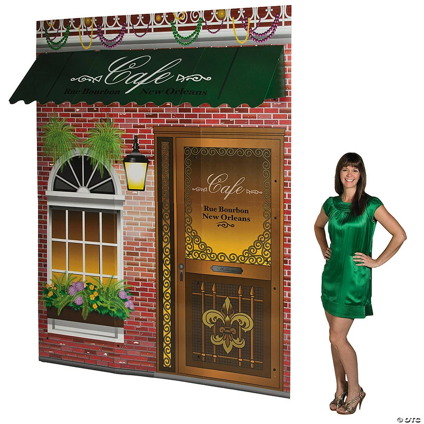 Bourbon Street Storefront Cardboard Stand-Up