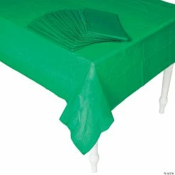 Bulk Plastic Tablecloths - 12 Pc.