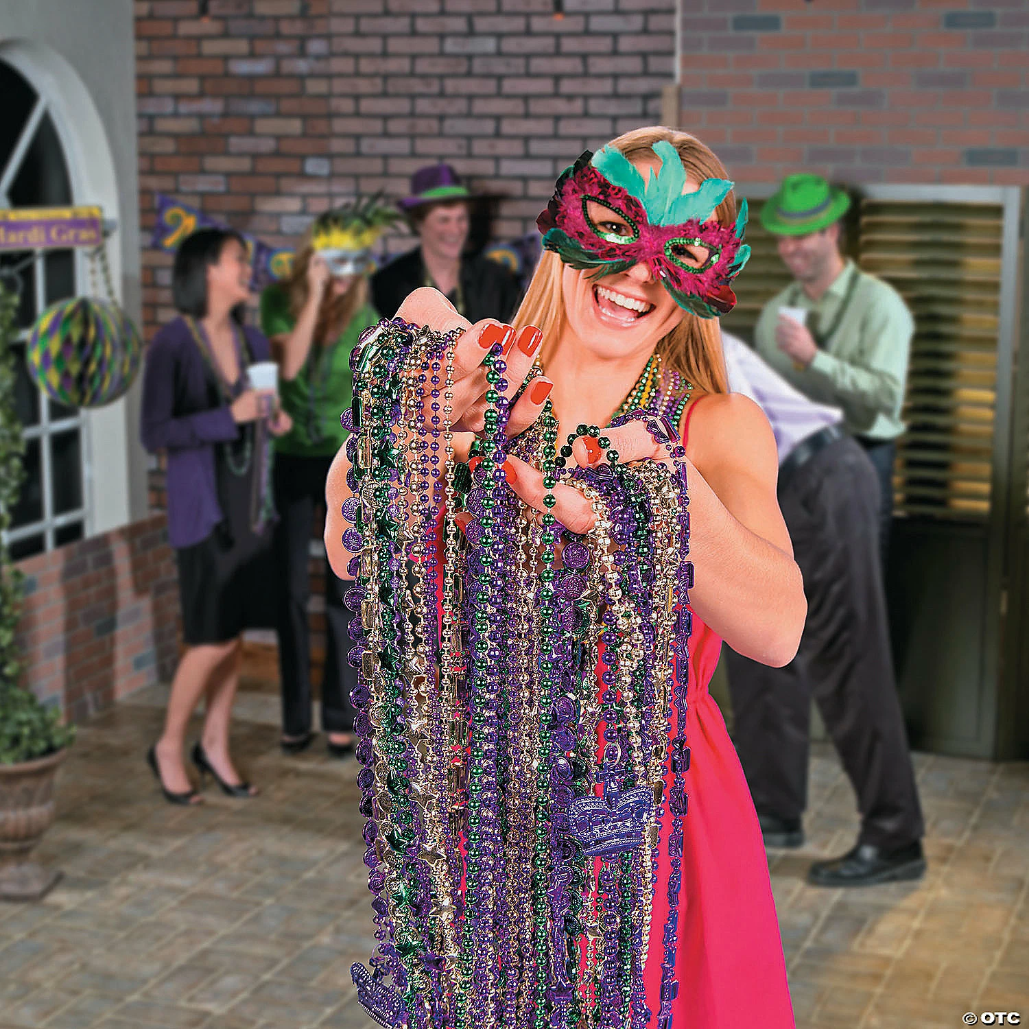 Bulk Mardi Gras Bead Necklace Assortment - 500 Pc. 7 Bulk Mardi Gras Bead Necklace Assortment - 500 Pc. - Image 5