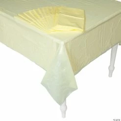 Bulk Plastic Tablecloths - 12 Pc.