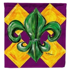 Caroline's Treasures Mardi Gras, Mardi Gras Fleur de lis Flag Garden Size, 11.25 x 15.5, New Orleans