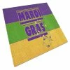 Caroline's Treasures Mardi Gras, Mardi Gras with Beads Glass Cutting Board Large, 12 x 15, New Orleans