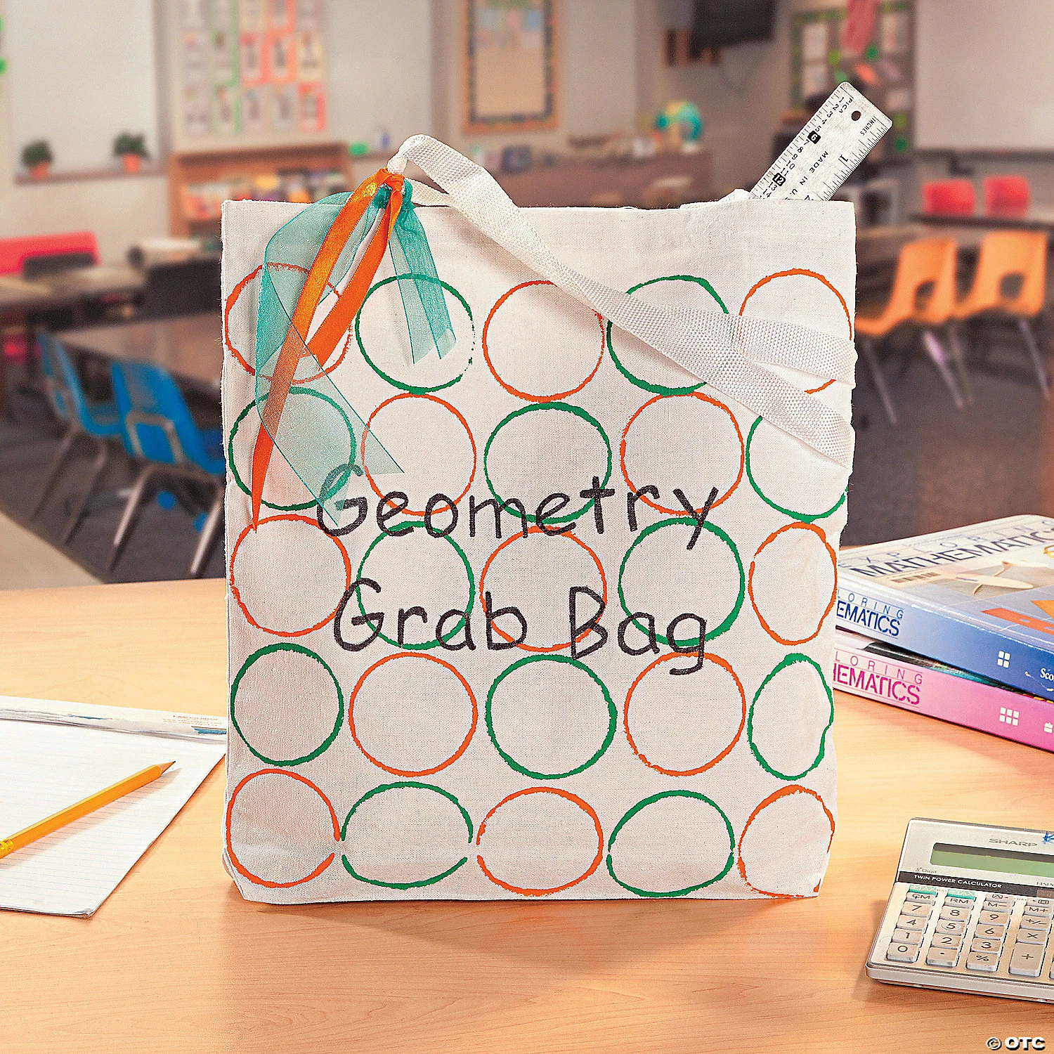 DIY Large White Canvas Tote Bags - 6 Pc. - Image 3