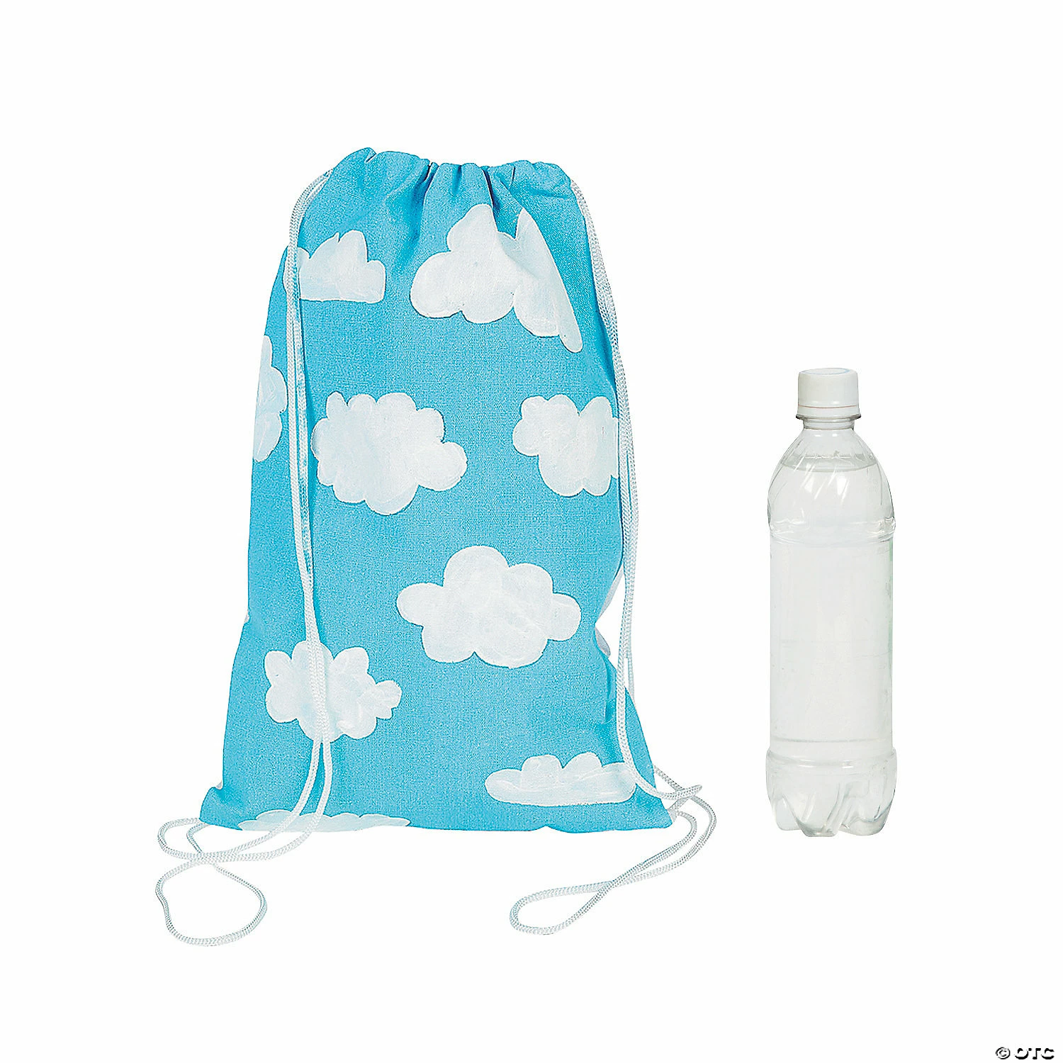 DIY Medium White Canvas Drawstring Bags - 48 Pc. - Image 2