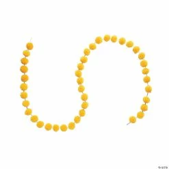 Faux Yellow Marigold Garland