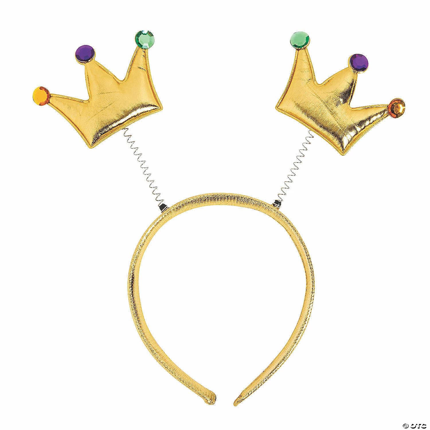 Gold Crown Head Boppers - 12 Pc.