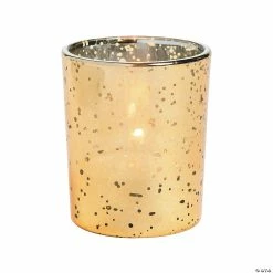 Mercury Glass Votive Candle Holders - 12 Pc.