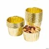 Gold Foil Treat Cups - 25 Pc.