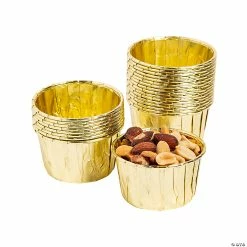 Gold Foil Treat Cups - 25 Pc.
