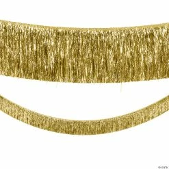Gold Tinsel Garland