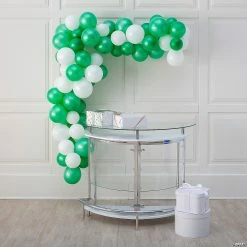 25-Ft. White Balloon Garland Kit with Air Pump - 291 Pc.