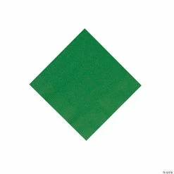 Solid Color Beverage Napkins - 50 Pc.