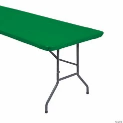 Fitted Rectangle Plastic Tablecloth
