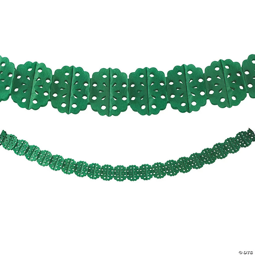 Tissue Paper Garland