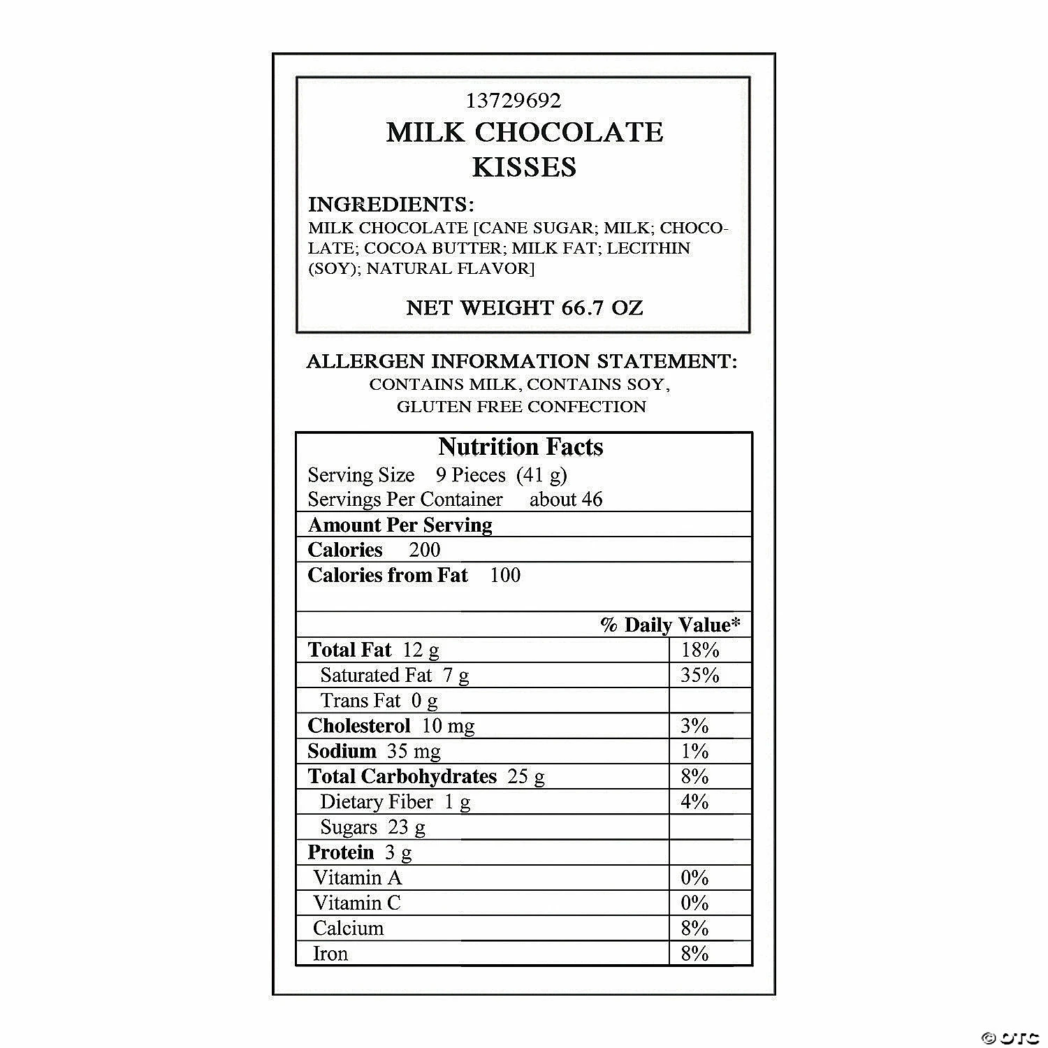 Hershey’s® Kisses® Chocolate Candy - 400 Pc. - Image 2