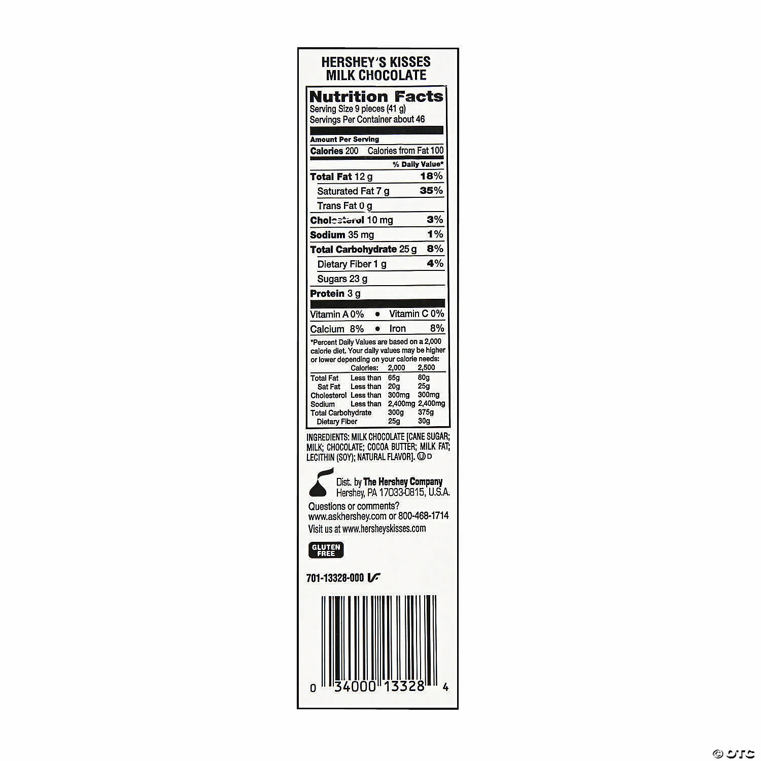 Hershey’s® Kisses® Chocolate Candy - 400 Pc. - Image 2