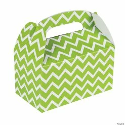 Chevron Favor Boxes - 12 Pc.