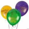Mardi Gras 11" Latex Balloons - 24 Pc.