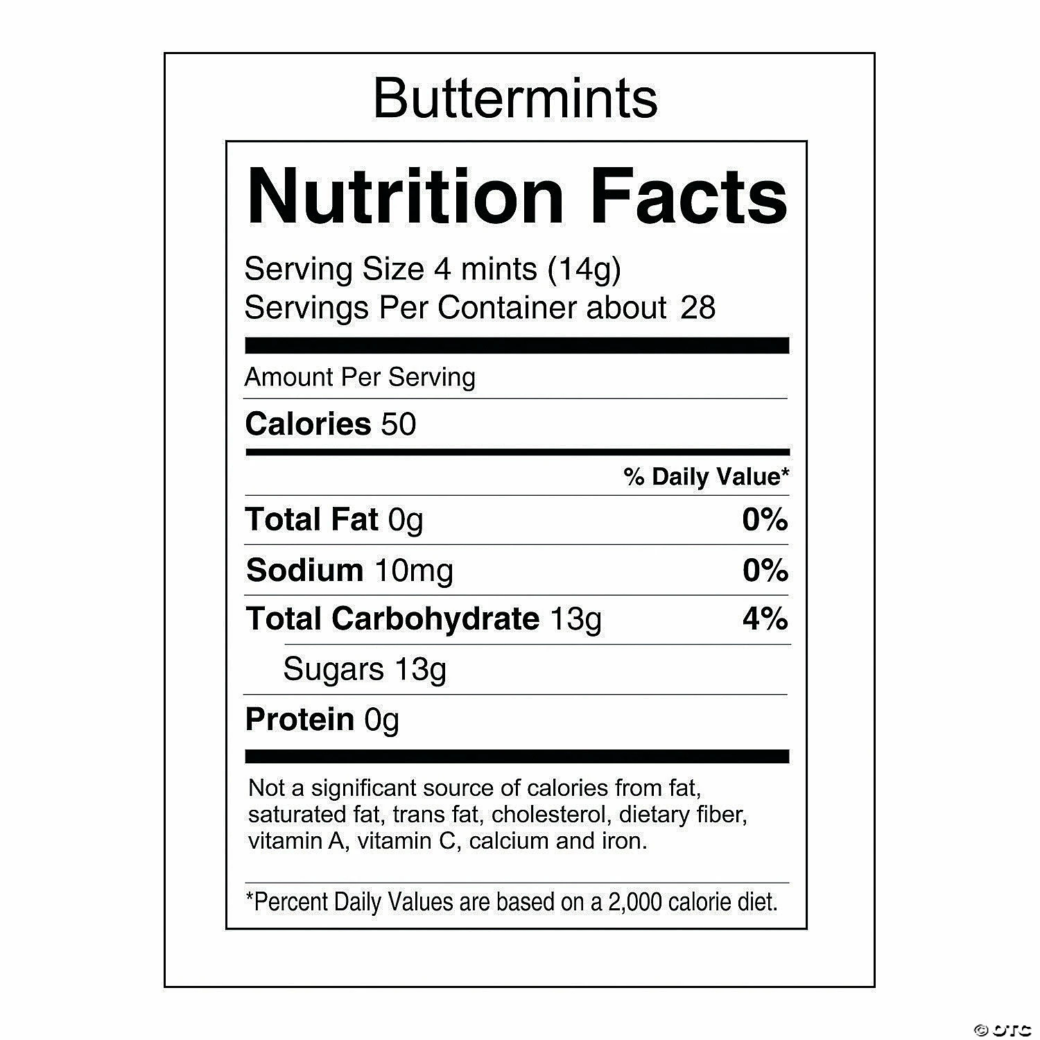 Mardi Gras Buttermints - 108 Pc. - Image 2