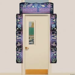 Mardi Gras Door Border