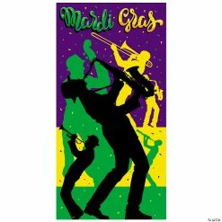 Mardi Gras Door Cover