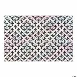 Mardi Gras Iridescent Backdrop - 3 Pc.