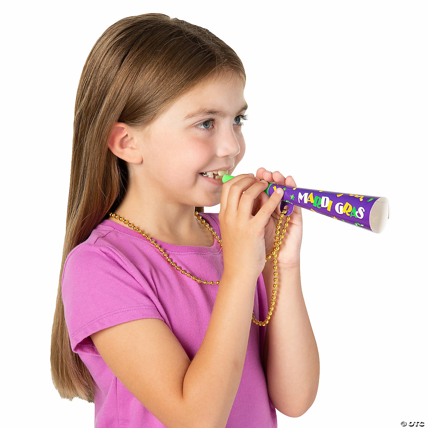 Mardi Gras Party Horn Necklaces - 12 Pc. - Image 2