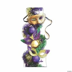 Mardi Gras Party Masks Cardboard Stand-Up