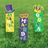 Mardi Gras Vertical Yard Signs - 3 Pc.