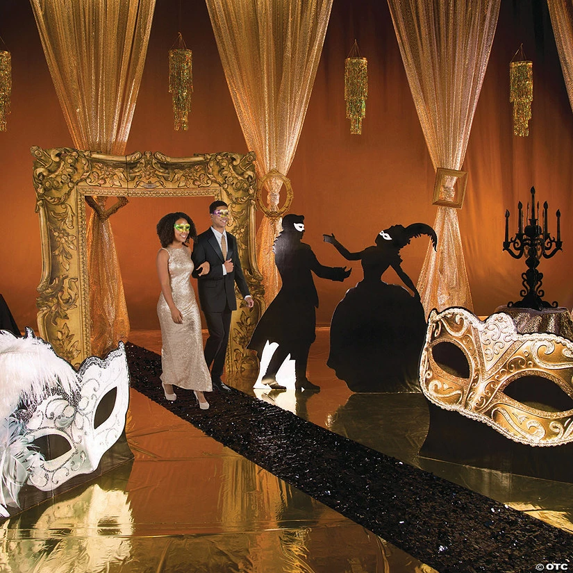 Masquerade Ball Grand Decorating Kit - 6 Pc.