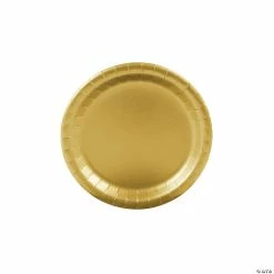 Round Paper Dessert Plates - 24 Ct.