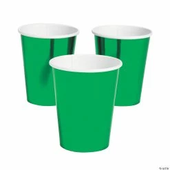 Metallic Solid Color Paper Cups - 24 Ct.