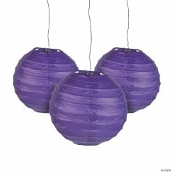 Mini Paper Lanterns - 12 Pc.