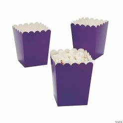 Mini Popcorn Boxes - 24 Pc.