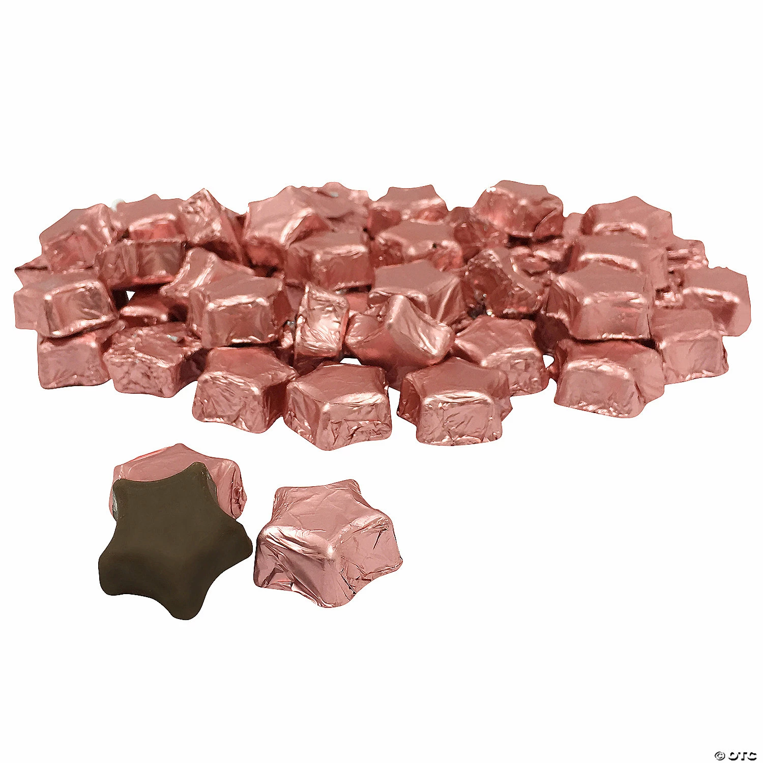 Foil-Wrapped Chocolate Stars - 57 Pc.