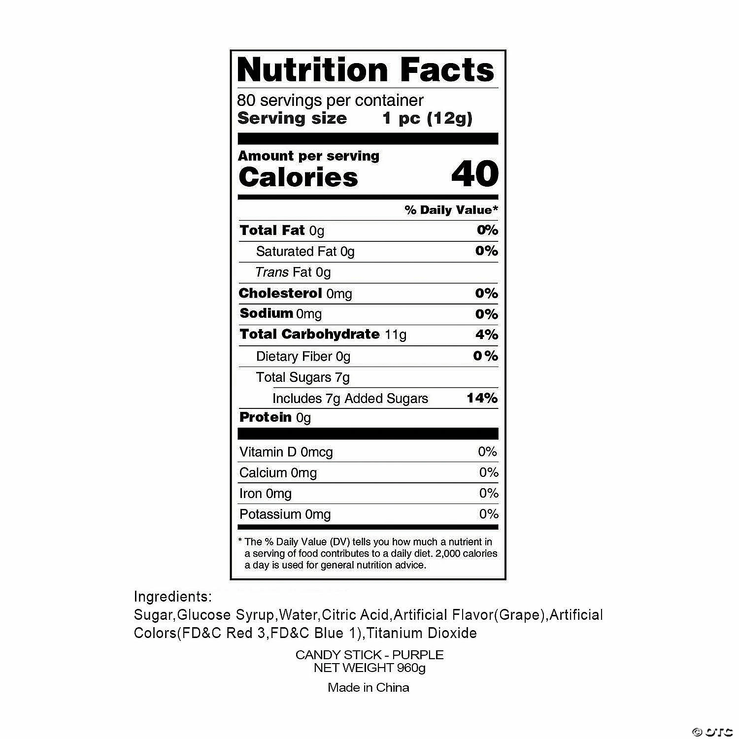 Candy Sticks - 80 Pc. - Image 3