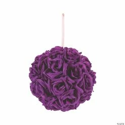 Purple Kissing Ball