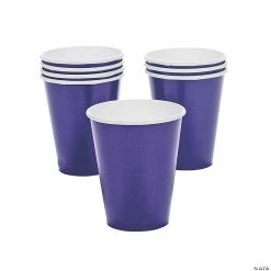 Solid Color Paper Cups - 24 Ct.