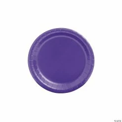 Round Paper Dessert Plates - 24 Ct.